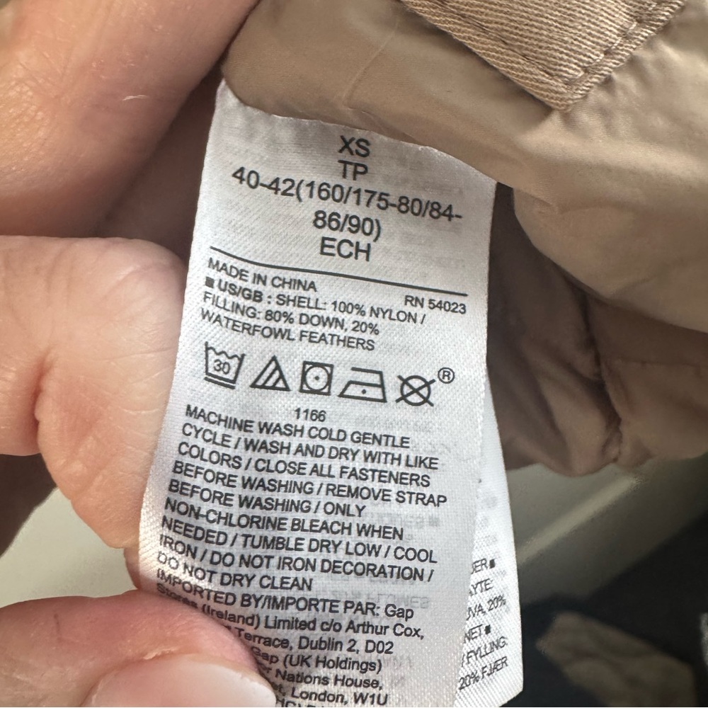 Banana Republic Women's Down Blend Puffer Jacket in Soft Carmel - Picture 7 of 12